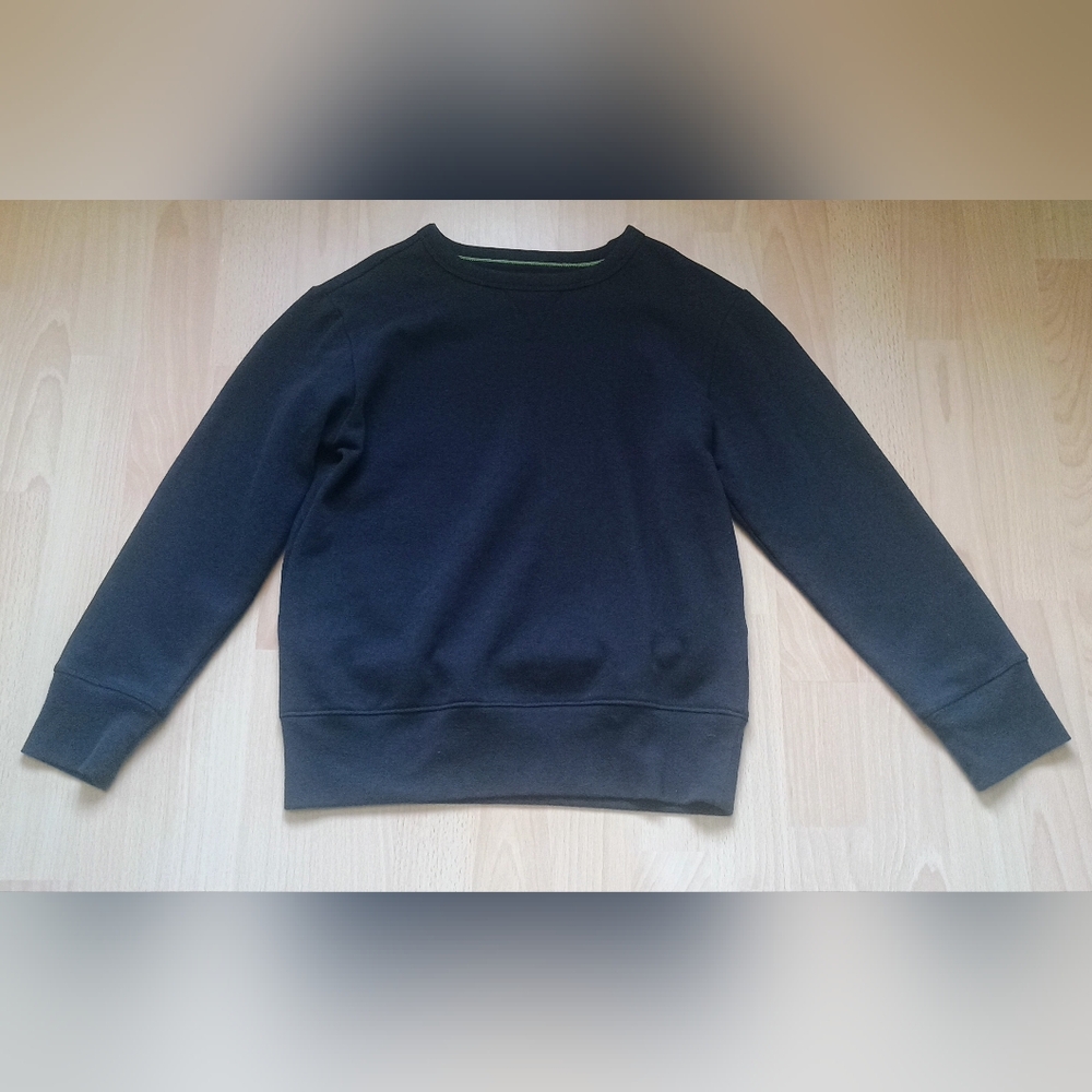 Kids Black Sweatshirt Youth 10-12